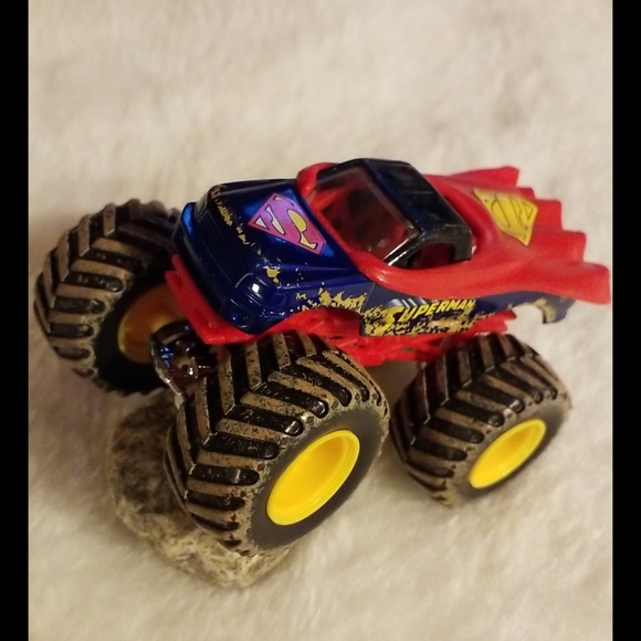Mattel | Toys | Mattel Hot Wheels Monster Jam Superman Collectible ...